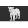 Lion Cub 3D Model Furry PROmax3D - 19