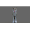Red Wolf 3D Model PROmax3D - 4