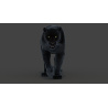 Black Panther Animated Fur 3d Model PROmax3D - 6
