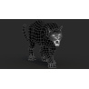Black Panther Animated Fur 3d Model PROmax3D - 17