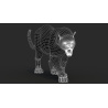 Black Panther Animated Fur 3d Model PROmax3D - 18