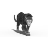 Leopard Animated Fur 3D Model PROmax3D - 13