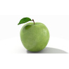 Green Apple 3d Model